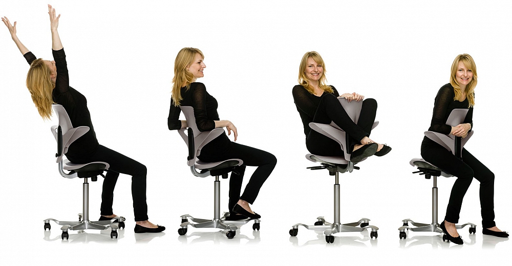 Capisco office chairs by HAG