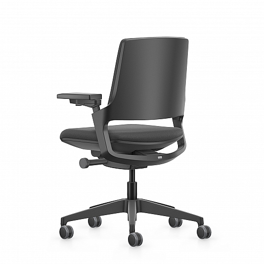 Se7en Premium Elena LX004 zwart uitvoering - back