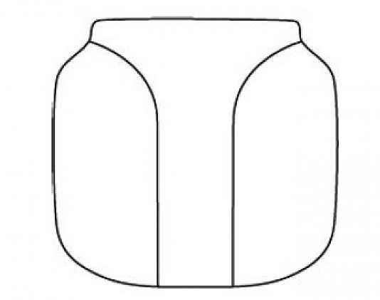 RH Logic optie: XL Zitting