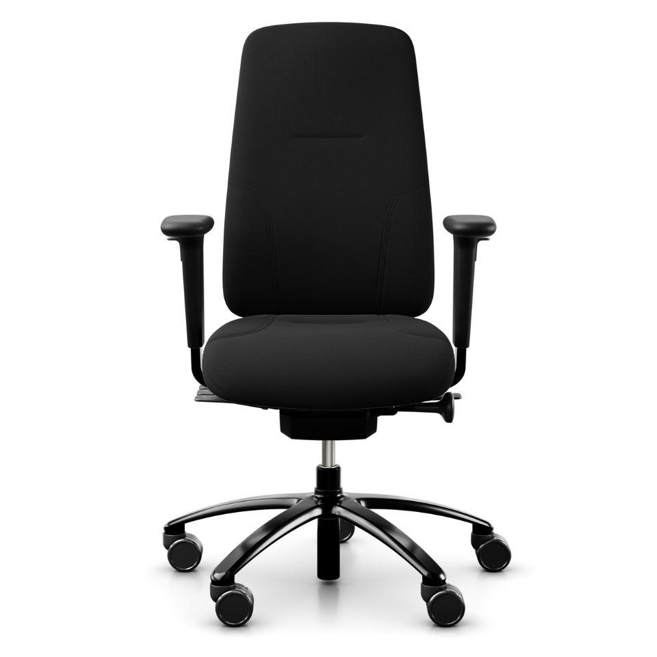 RH Logic 220 Zwart Stof Xtreme EXR009 Havana inclusief 3D armleggers Promo