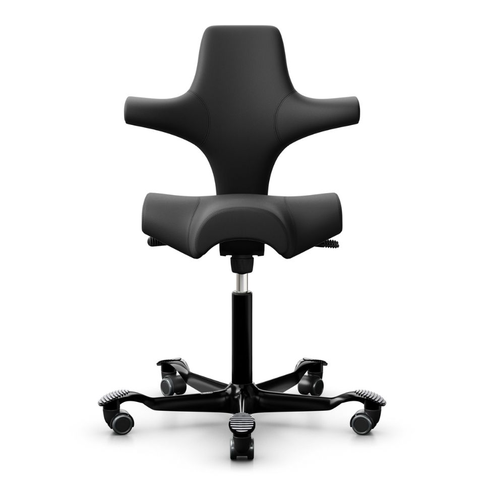 HAG Capisco 8106 Schwarz Leder Aktion