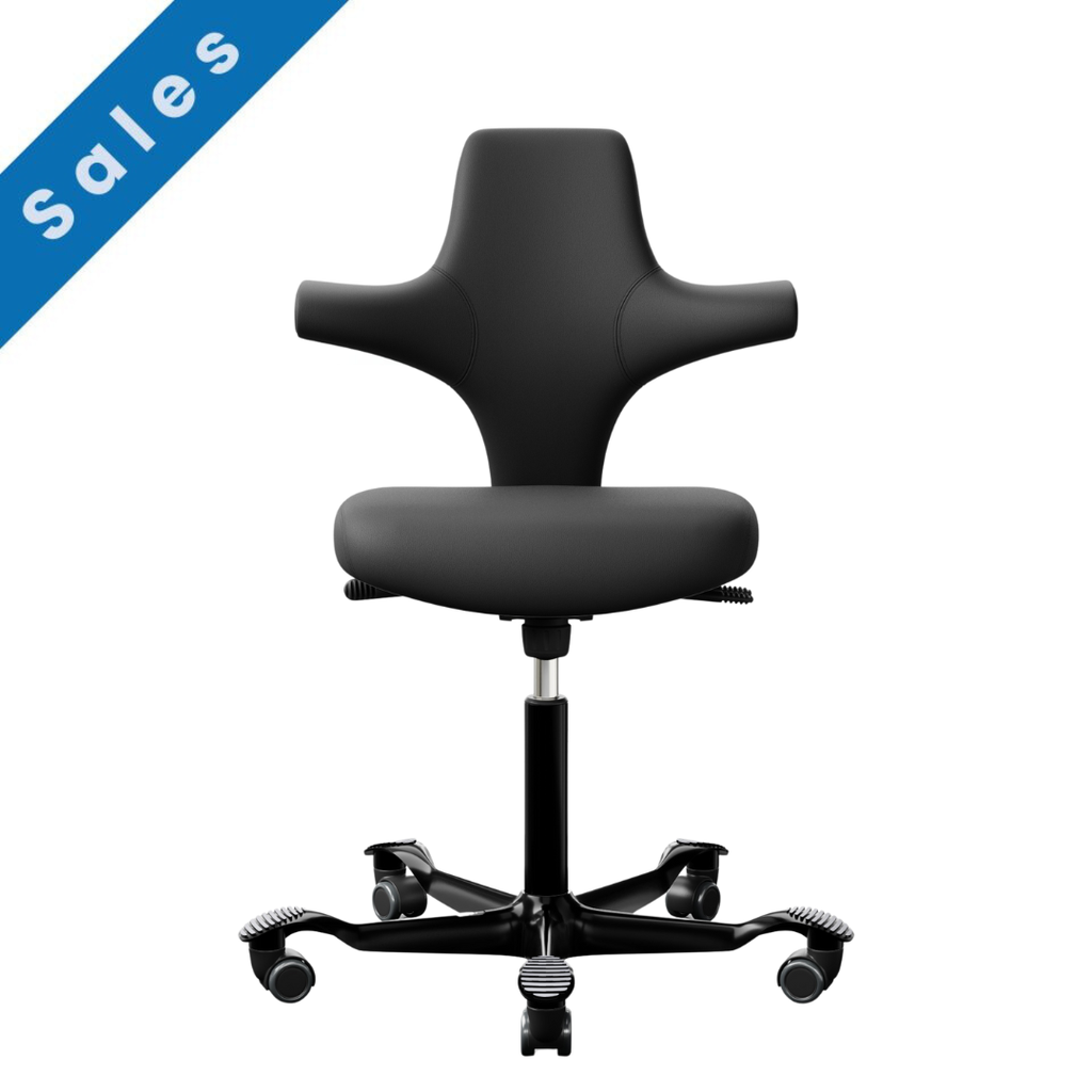 SALES - HAG Capisco 8126 Leather black ATG56100