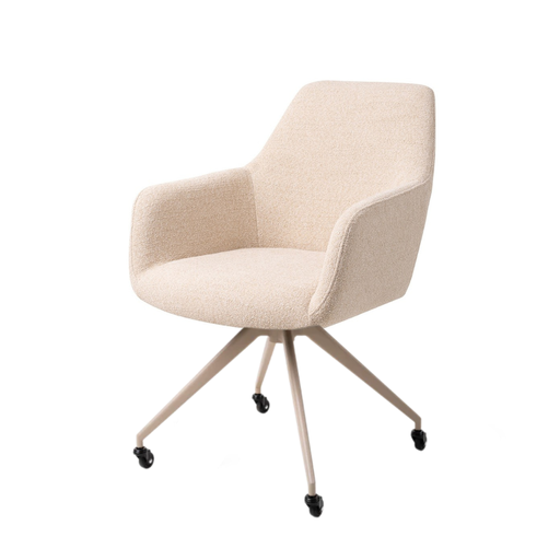 Chaise Hiroo – 4 pieds avec roulettes (glide)