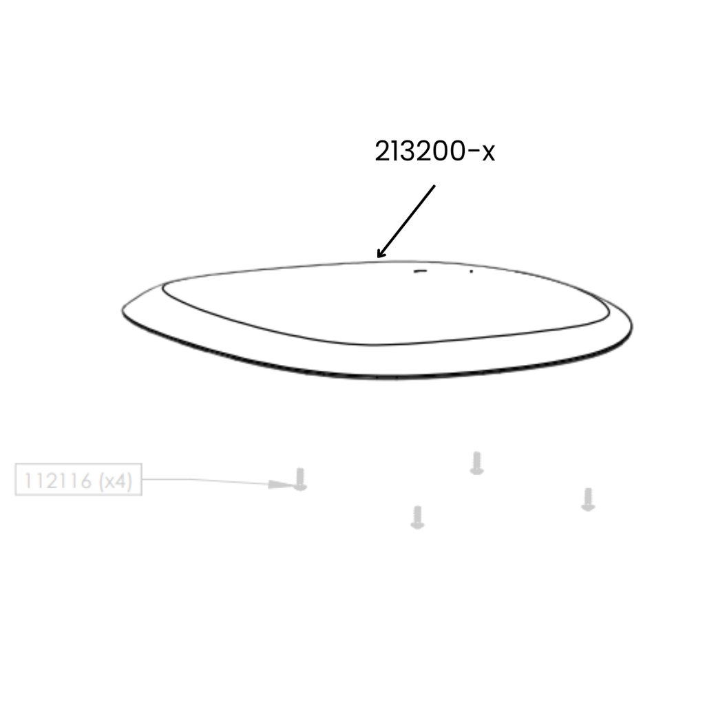HAG Tion kunststof zitschaal art. 213200-x